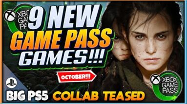 Xbox Game Pass Reveals 9 New October Games | PlayStation Teases Big Game Collaboration | News Dose