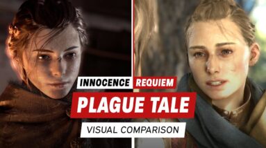 A Plague Tale Graphics Comparison - Innocence VS Requiem (4K)