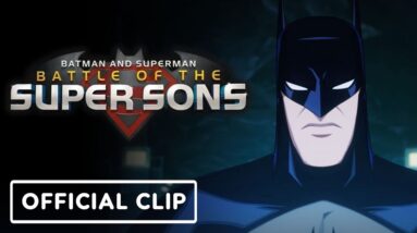 Batman and Superman: Battle of the Super Sons - Exclusive Clip (2022) Jack Griffo, Troy Baker