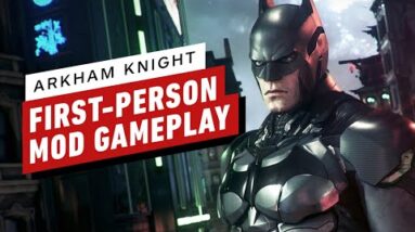 Batman: Arkham Knight - First Person Mod Gameplay