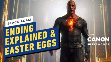 Black Adam: Ending Explained & Easter Eggs | DCEU Canon Fodder