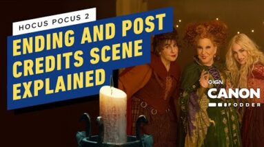Hocus Pocus 2: Ending Explained, Post Credits Scene Breakdown & Easter Eggs | Canon Fodder
