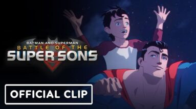 Batman and Superman: Battle of the Super Sons - Exclusive Clip (2022) Jack Dylan Glazer, Jack Griffo