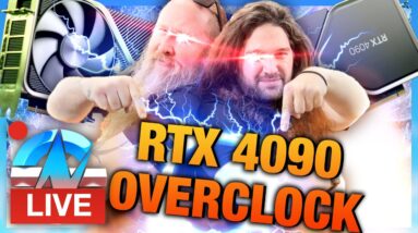 LIVE: NVIDIA RTX 4090 Overclocking World Record Attempts