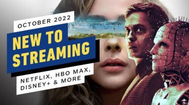New to Netflix, HBO Max, Disney+, and More - October 2022