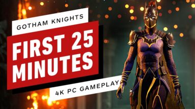 Gotham Knights: First 25 Minutes of PC Gameplay in 4K 60FPS (Max Settings)