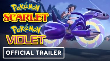 Pokemon Scarlet and Pokemon Violet - Official Legendary Ride Trailer