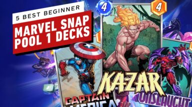 5 Best Marvel Snap Pool 1 Decks for Beginners