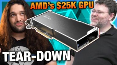 AMD's $25,000 GPU: Instinct MI210 Tear-Down ft. Level1Techs