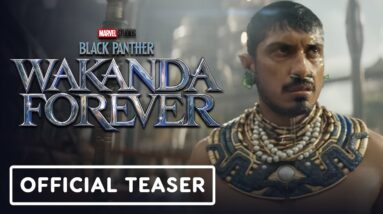 Black Panther: Wakanda Forever - Official 'Live' Teaser Trailer (2022) Tenoch Huerta