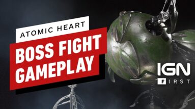 Atomic Heart: 10 Minutes of Exclusive Boss Fight Gameplay - IGN First