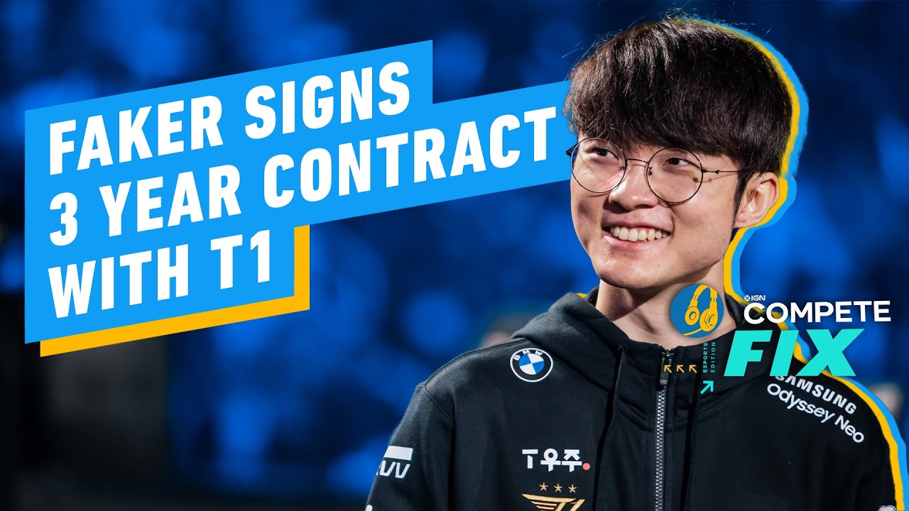 League of Legends Star Faker ReSigns With T1 Till 2025 IGN Compete