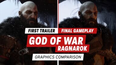 God of War Ragnarok: First Trailer vs. Final Gameplay