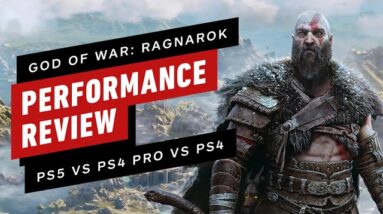 God of War Ragnarok PS5 vs PS4 Pro vs PS4 Performance Review