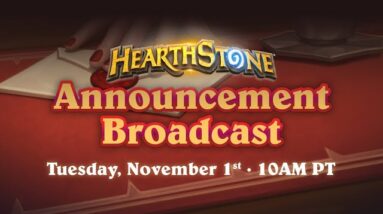 Hearthstone Expansion Reveal and More Livestream