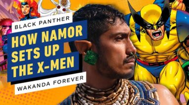How Namor Sets Up the X-Men in Black Panther: Wakanda Forever