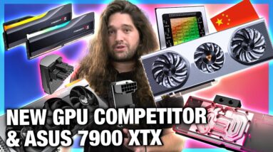 HW News - New GPU Competitor, ASUS RX 7900 XTX, 2-Slot RTX 4090 Blower