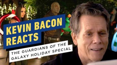 Kevin Bacon Reveals How James Gunn Recruited Him for the Guardians of the Galaxy Holiday Special