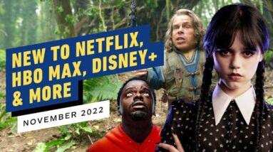 New to Netflix, HBO Max, Disney+, & More - November 2022