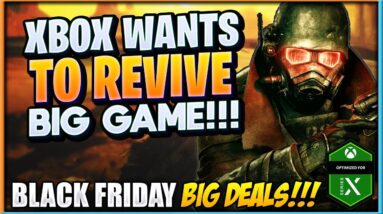 Xbox Team Wants To Revive Beloved Game | Big PS5, Xbox & Nintendo Black Friday Deals | News Dose