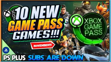 Xbox Game Pass Reveals Sneaky Good November Lineup |  PS Plus is on a Downward Trend | News Dose