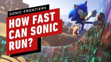 Sonic Frontiers - 9 Minutes of Max Speed Gameplay