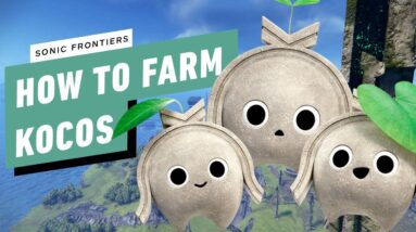 Sonic Frontiers - How to Farm Kocos for Speed Stat Increases