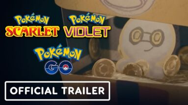 Pokemon Scarlet and Pokemon Violet x Pokemon Go - Official Gimmighoul Overview Trailer