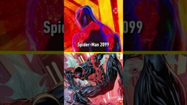 Every Spidey variant in Across the Spiderverse #spiderverse #spiderman #movies #shorts