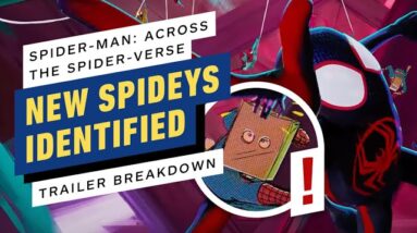 All the Spideys in Spider-Man: Across the Spider-Verse - Trailer Breakdown
