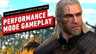 Witcher 3 Complete Edition: Royal Griffin Fight in Performance Mode on PS5 (4k 60FPS)