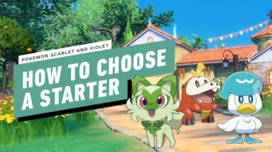 Pokemon Scarlet and Violet - How to Choose a Starter Pokemon